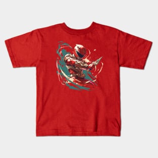 red ranger Kids T-Shirt